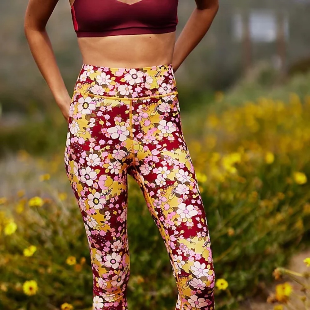 The Upside Palm Springs Dance Midi Pants S
